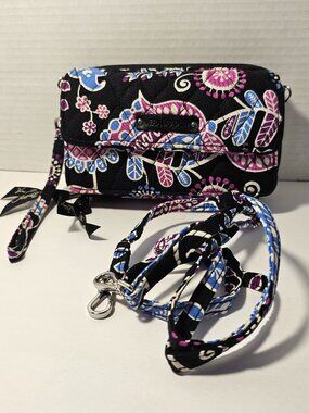 NWOT Vera Bradley All in one Crossbody Alpine Floral Wristlet Wallet Bag Purse
